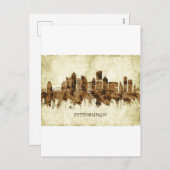 ピッツバーグペンシルバニア都市景観 シーズンポストカード (正面/裏面)