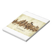 ピッツバーグペンシルバニア都市景観 ノートパッド (回転)