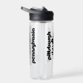 ピッツバーグペンシルバニア ウォーターボトル (右面)