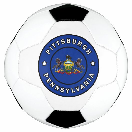ピッツバーグペンシルバニア サッカーボール (正面)