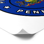 ピッツバーグペンシルバニア ポスター (角)