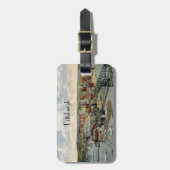 ピッツバーグポイント1931 ラゲッジタグ (正面縦)