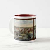 ピッツバーグポイント 1931 コーヒーマグ ツートーンマグカップ (正面左)