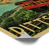 ピッツバーグポスターヴィンテージトラベルデュケンスインクライン ポスター (角)