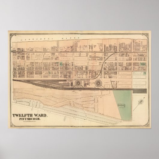 ピッツバーグ区12ペンスーバニア ポスター (正面)