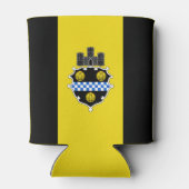 ピッツバーグ国旗、ペンシルバニアクーラーボックス 缶クーラー (裏面)