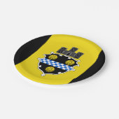 ピッツバーグ国旗、ペンシルバニア紙プレート ペーパープレート (アングル)