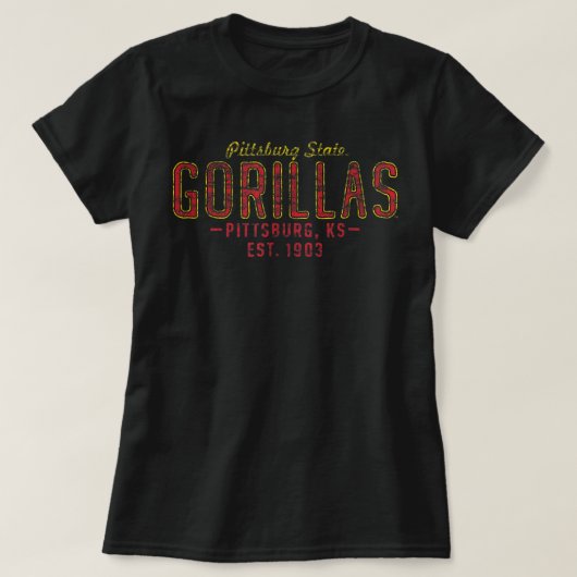 ピッツバーグ州動揺して大学PS-MERCH-2 Tシャツ (デザイン正面)