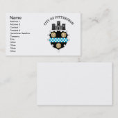 ピッツバーグ市の武器 名刺 (正面/裏面)