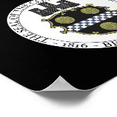 ピッツバーグ市印章 ポスター (角)