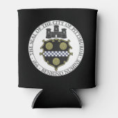 ピッツバーグ市印章 缶クーラー (正面)