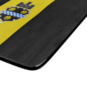 ピッツバーグ市旗（ペンシルベニア州） カッティングボード (角)