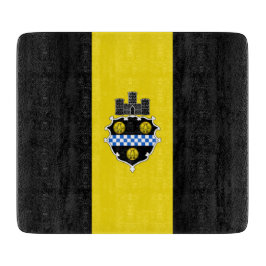 ピッツバーグ市旗（ペンシルベニア州） カッティングボード