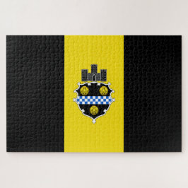 ピッツバーグ市旗（ペンシルベニア州） ジグソーパズル