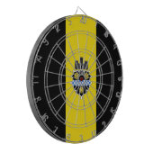ピッツバーグ市旗（ペンシルベニア州） ダーツボード (正面左)
