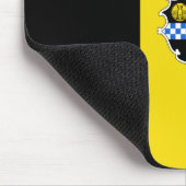 ピッツバーグ市旗（ペンシルベニア州） マウスパッド (コーナー)