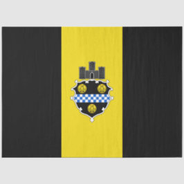ピッツバーグ市旗（ペンシルベニア州） 薄葉紙