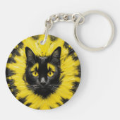 ピッツバーグ猫 キーホルダー (裏面)