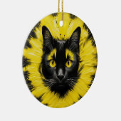 ピッツバーグ猫 セラミックオーナメント (右)