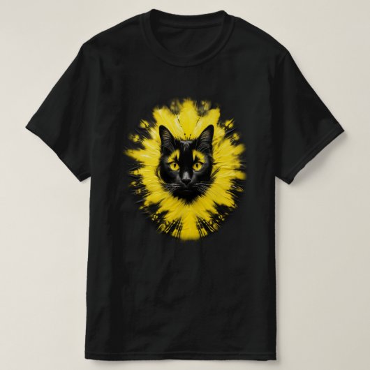 ピッツバーグ猫 Tシャツ (デザイン正面)
