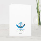 ピッツバーグ語おもしろいピッツバーグのアートワーク カード (裏面)