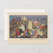 ピッツバーグ超高層ビルヴィンテージはがき ポストカード (正面/裏面)