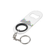 ピッツバーグ都市スカイライン キーホルダー栓抜き (裏面アングル)