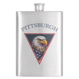 ピッツバーグ・アメリカン・バルド・イーグル フラスク