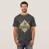 ピッツバーグ・アレゲニー・ベースボールクラブ - 1882 Tシャツ (正面フル)