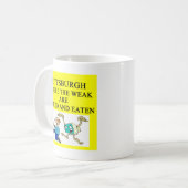 ピッツバーグ コーヒーマグカップ (正面左)