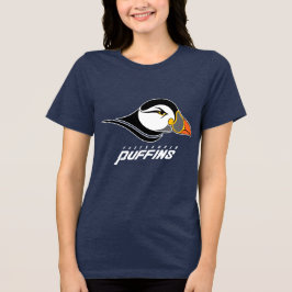 ピッツバーグ・パフィンズ クラシックロゴ トライブレンドTシャツ