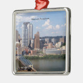 ピッツバーグ,ペンシルバニアスカイラインオーナメント メタルオーナメント (左)