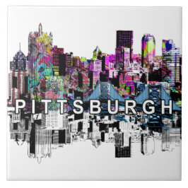 ピッツバーグ，ペンシルバニア州グラフィティ タイル