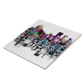 ピッツバーグ，ペンシルバニア州グラフィティ タイル (側面)