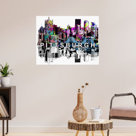 ピッツバーグ，ペンシルバニア州グラフィティ ポスター