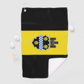 ピッツバーグ（ペンシルバニア州旗） ゴルフタオル (インサイチュ)