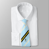 ピッツバーグ（ペンシルバニア州）国旗とコートのアームズネックタイ ネクタイ (タイ)