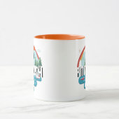 ピッツバーグ、ペンシルバニア|の都市景観のデザイン マグカップ (中央)