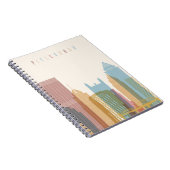 ピッツバーグ、ペンシルバニア|都市スカイライン ノートブック (右側)