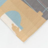 ピッツバーグ、ペンシルバニア|都市スカイライン フリースブランケット (角)