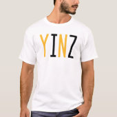 ピッツバーグ、ペンシルバニア"Yinz"のTシャツ Tシャツ (正面)