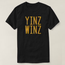 ピッツバーグ、ペンシルバニア"Yinz Winz"のTシャツ