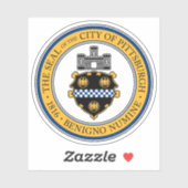 ピッツバーグ（ペンシルベニア州）の紋章 シール (シート)