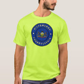 ピッツバーグ ペンシルベニア州 Tシャツ (正面)