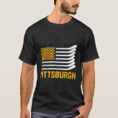 ピッツバーグ・ホッケーはアメリカ人 Tシャツ (正面)