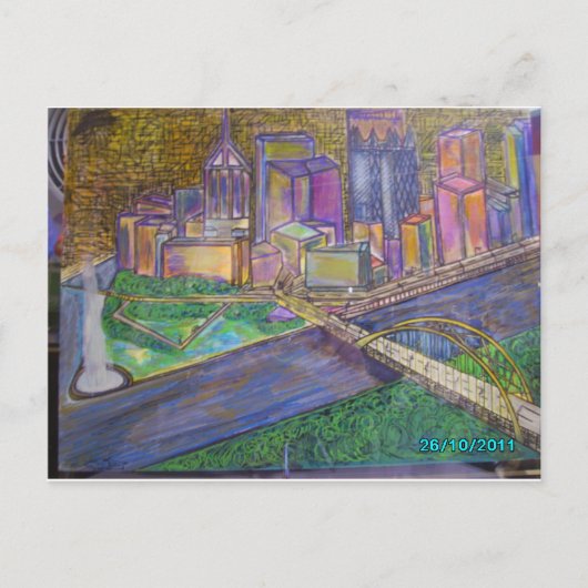 ピッツバーグ ポストカード (正面)