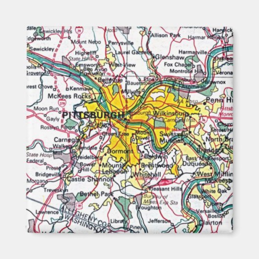 ピッツバーグ マグネット (正面)