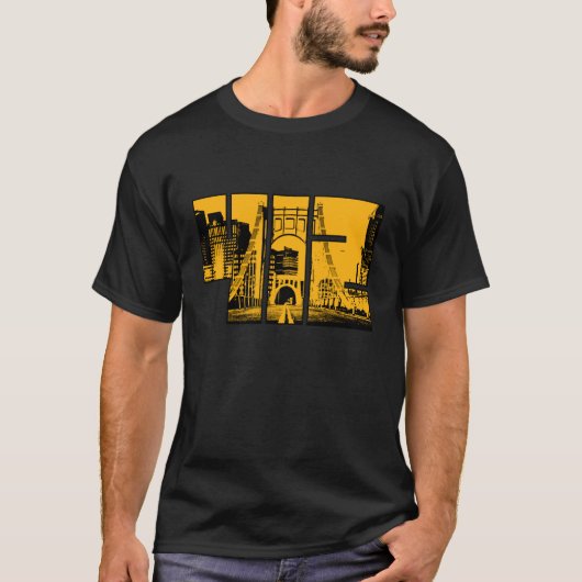 ピッツバーグ 長袖 Tシャツ (正面)