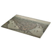 ピッツバーグ(1902年)のヴィンテージの絵解き地図 カッティングボード (角)