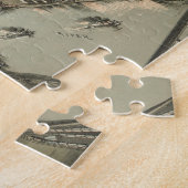 ピッツバーグ(1902年)のヴィンテージの絵解き地図 ジグソーパズル (側面)